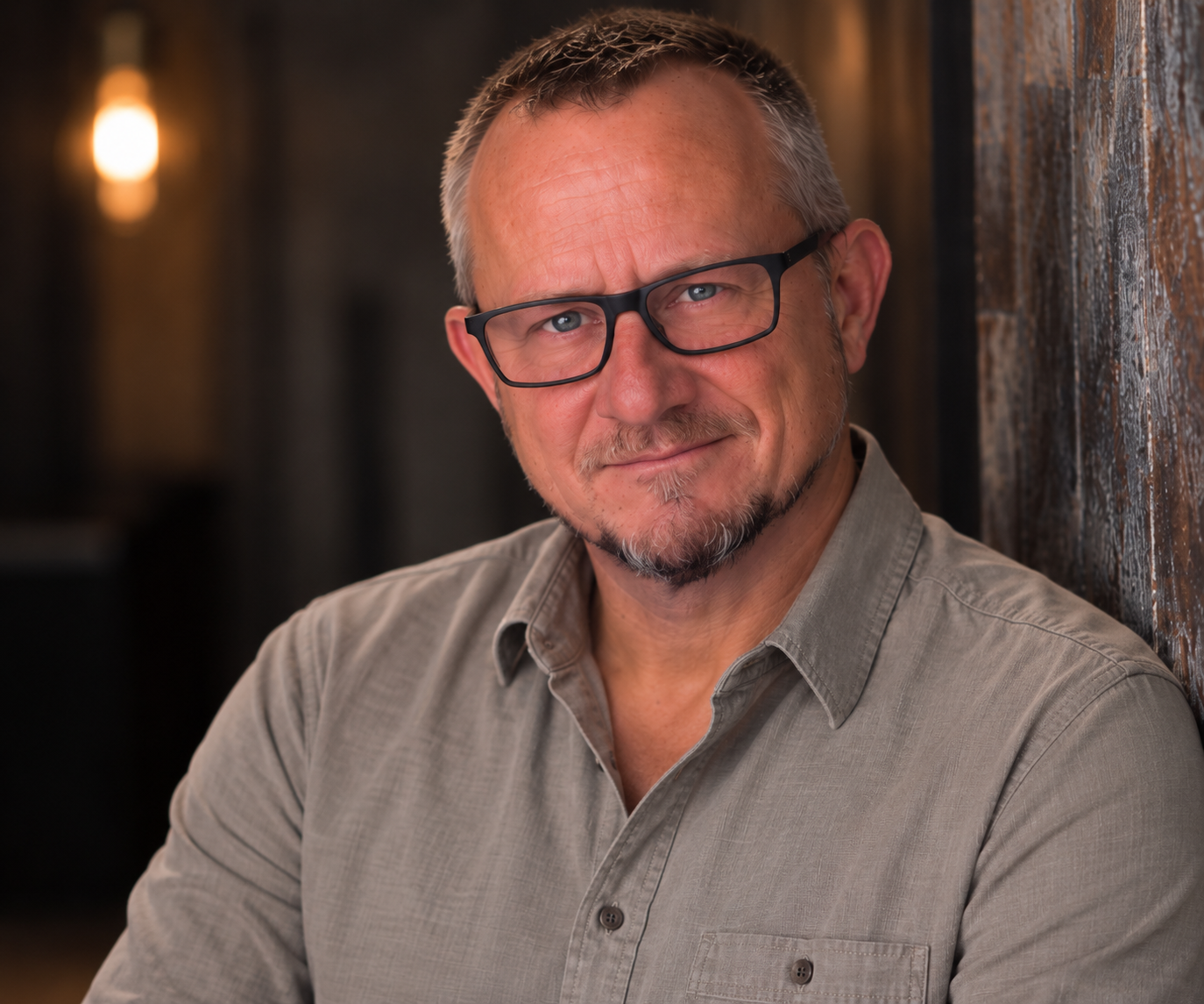 Glasses – Warm & Approachable